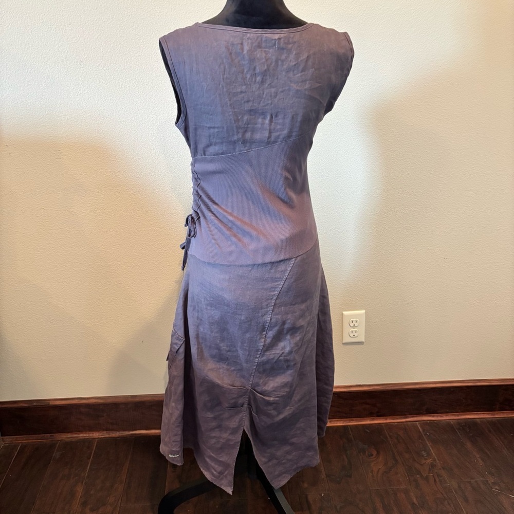 Matilda Jane Ekaterina Dress, Medium,Lagenlook Boho Gypsy Witchy Grunge Gorpcore - Picture 6 of 13